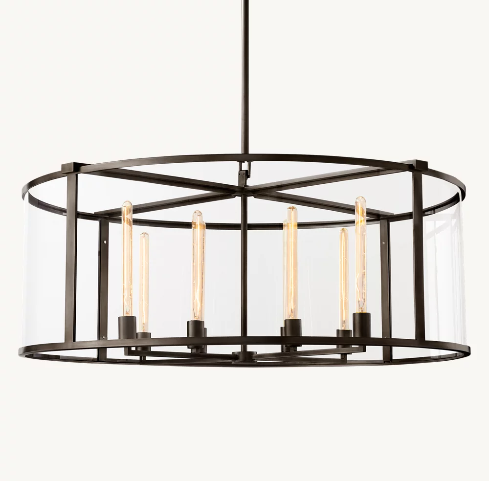 BECKMAN ROUND CHANDELIER 44