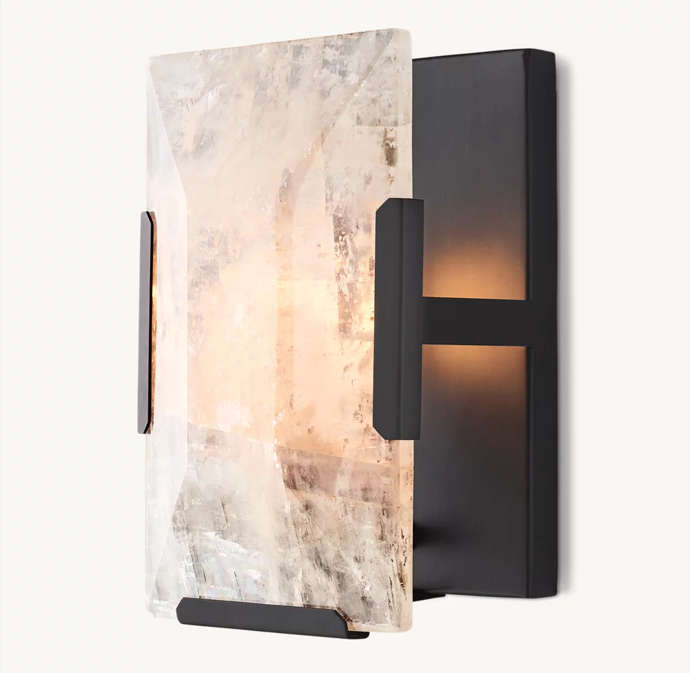 HARLOW CALCITE SCONCE - Image 2