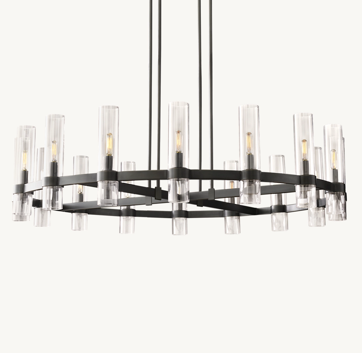 RAVELLE ROUND CHANDELIER 48