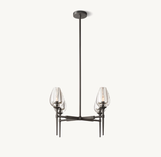 TULIP ROUND CHANDELIER 27