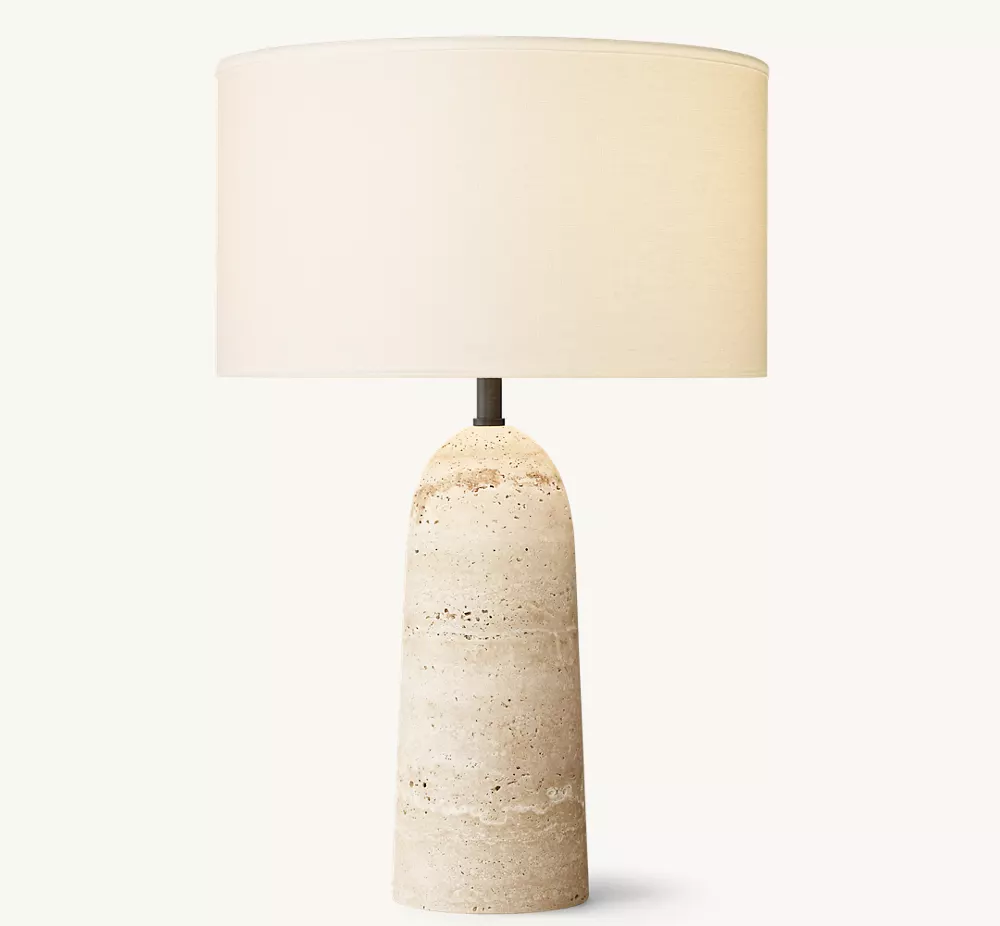 SAREZZO STONE TAPERED TABLE LAMP - Image 4