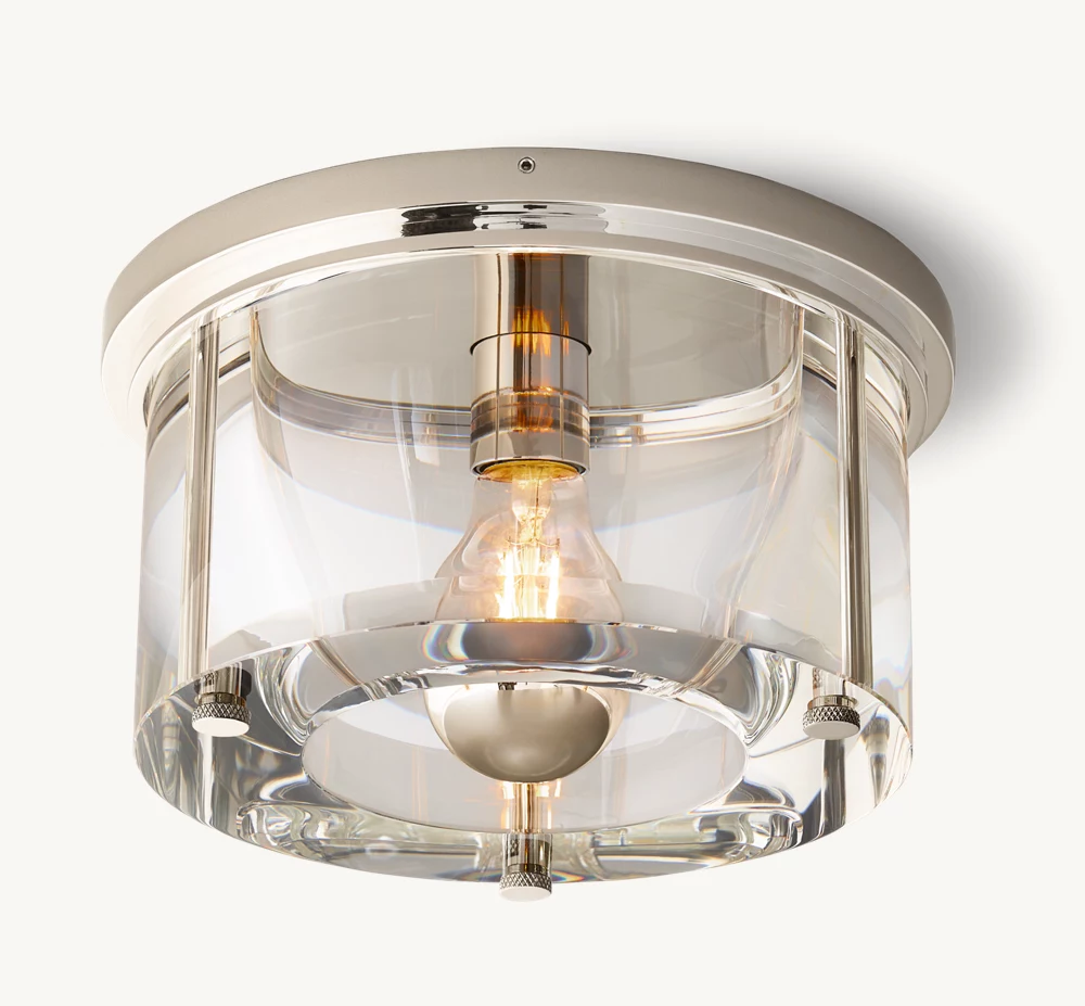 SAVILE ROUND FLUSHMOUNT - Image 3