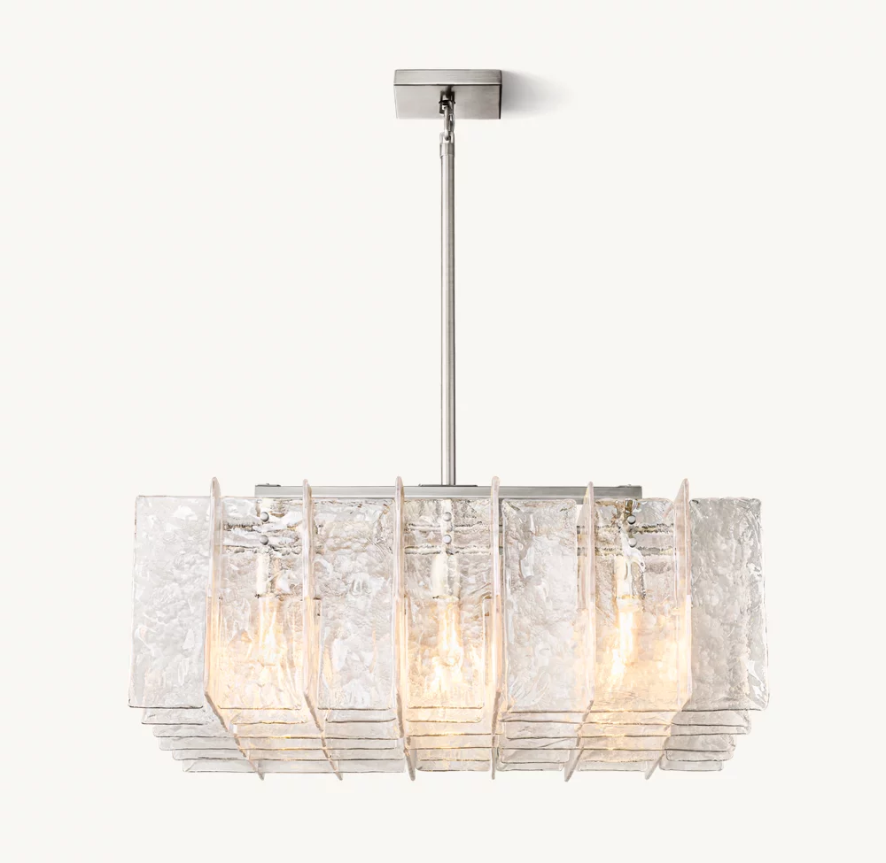 LATTICE SQUARE CHANDELIER 37