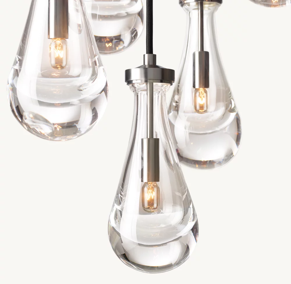 RAIN ROUND CHANDELIER 18