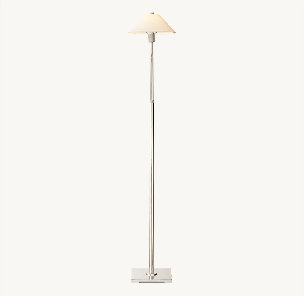 UTILITAIRE LINEN SHADE FLOOR LAMP - Image 1