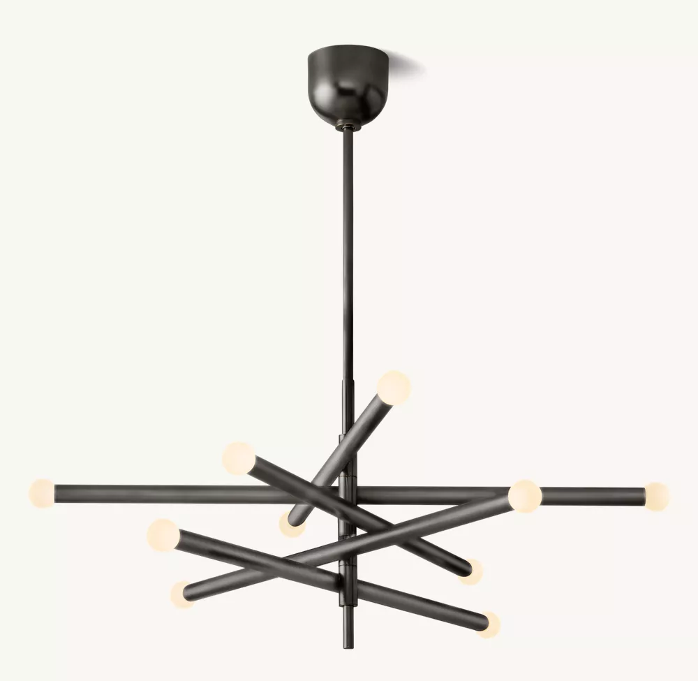 ROUSSEAU 10-LIGHT MOBILE ORB CHANDELIER - Image 3