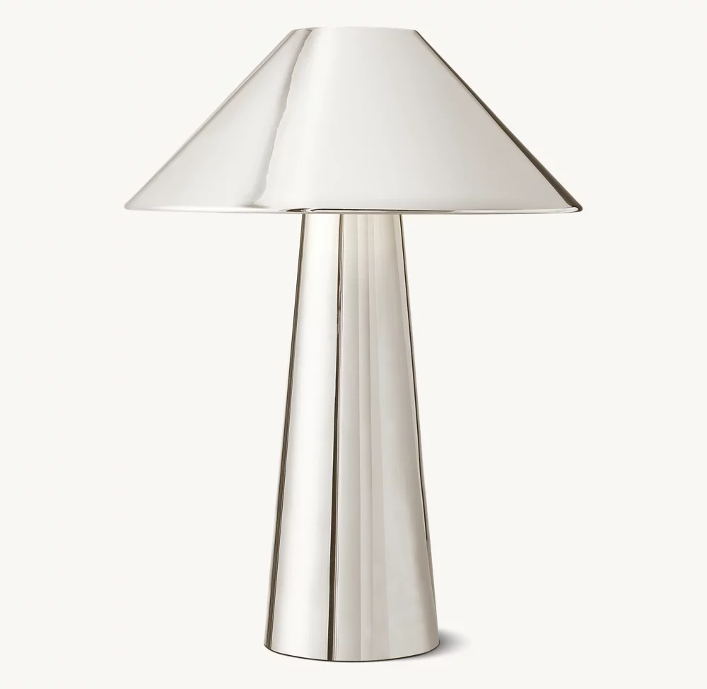 Mycena Round Metal Table Lamp