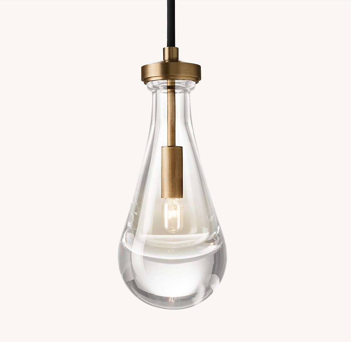 RAIN PENDANT - Vintage Brass