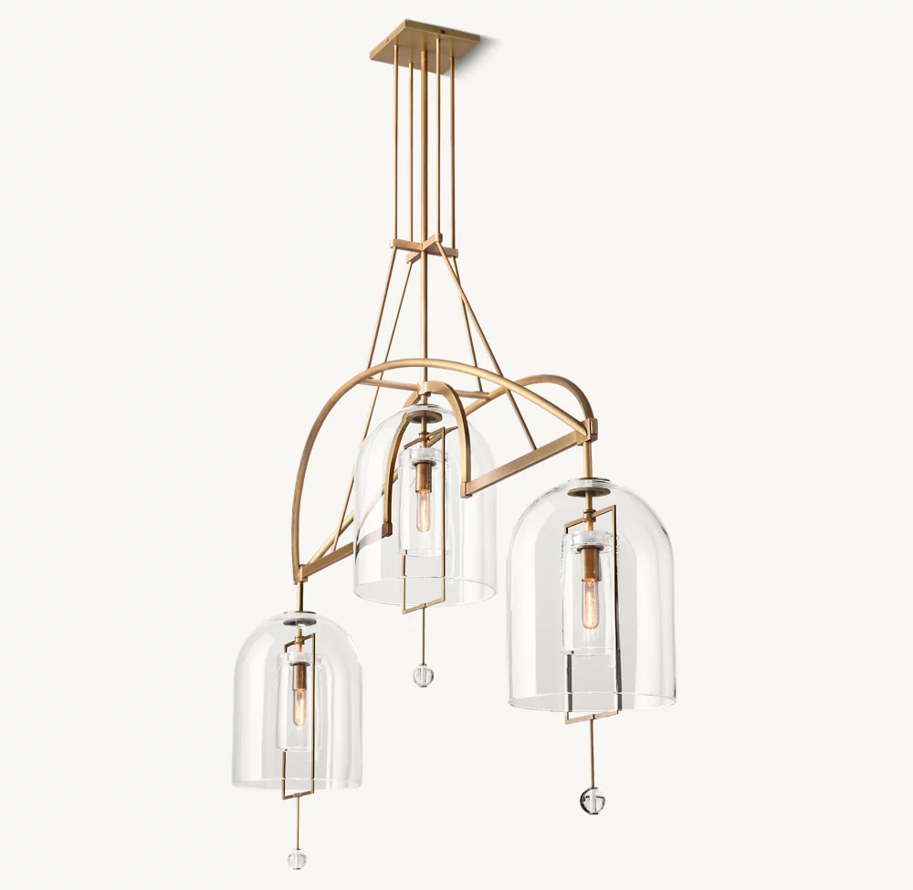 FULCRUM GRAND LINEAR CHANDELIER 73