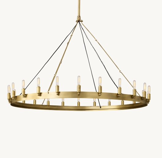 CAMINO VINTAGE FILAMENT ROUND CHANDELIER 50