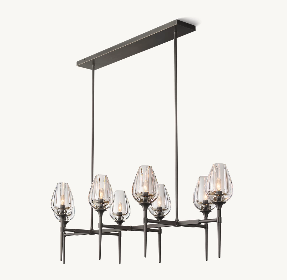 TULIP LINEAR CHANDELIER 52