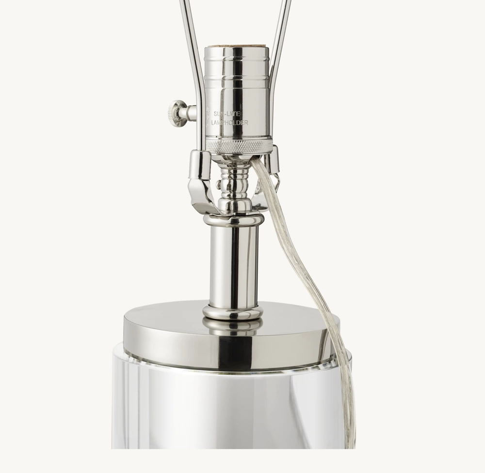 CYLINDRICAL COLUMN CRYSTAL TABLE LAMP - Image 8