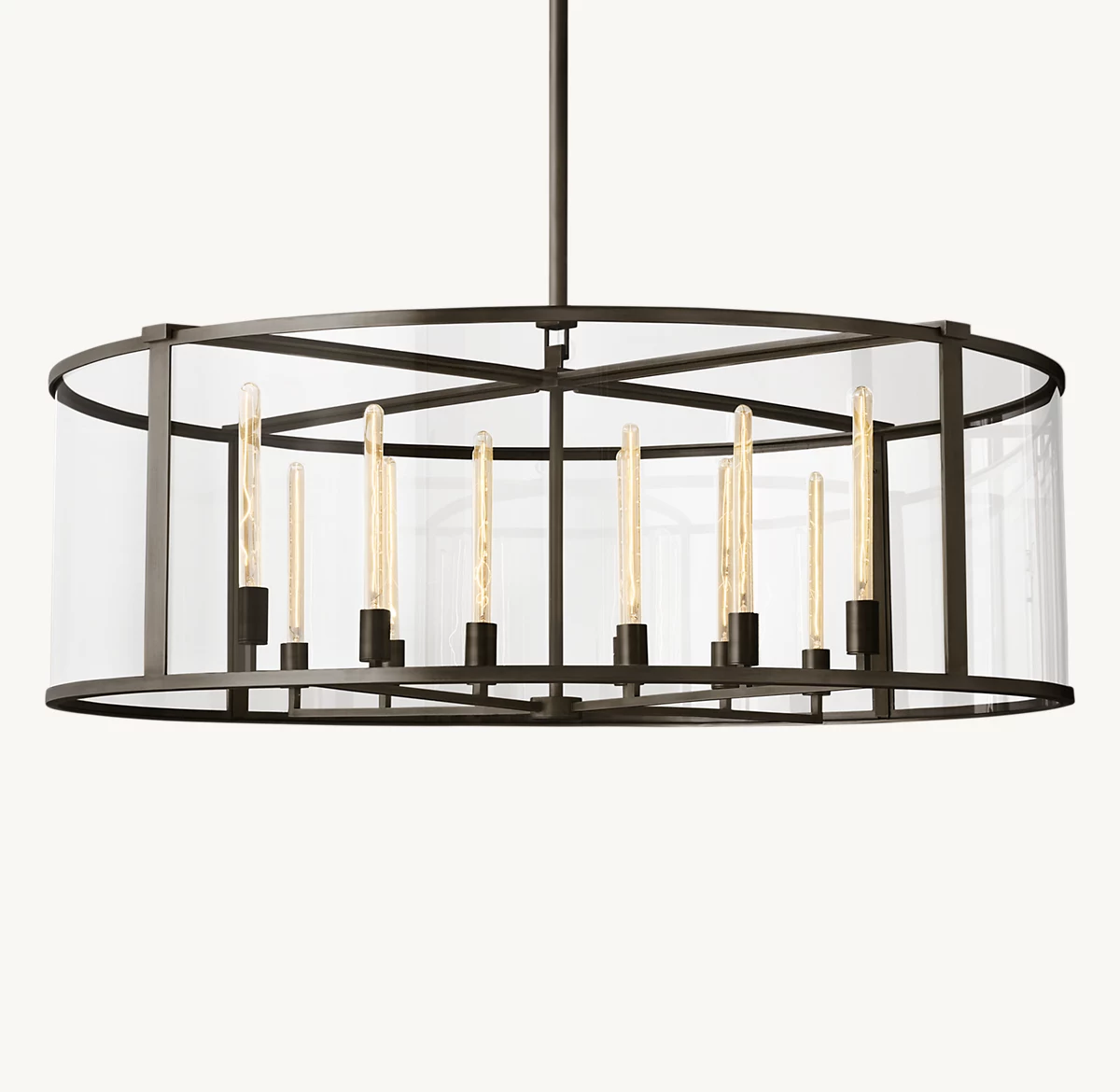 BECKMAN ROUND CHANDELIER 55