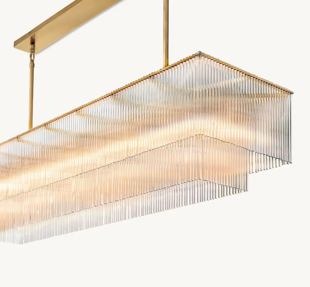 AMADEO RECTANGULAR CHANDELIER 72