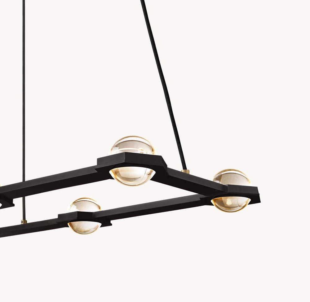 ÉCLATANT RECTANGULAR CHANDELIER 72