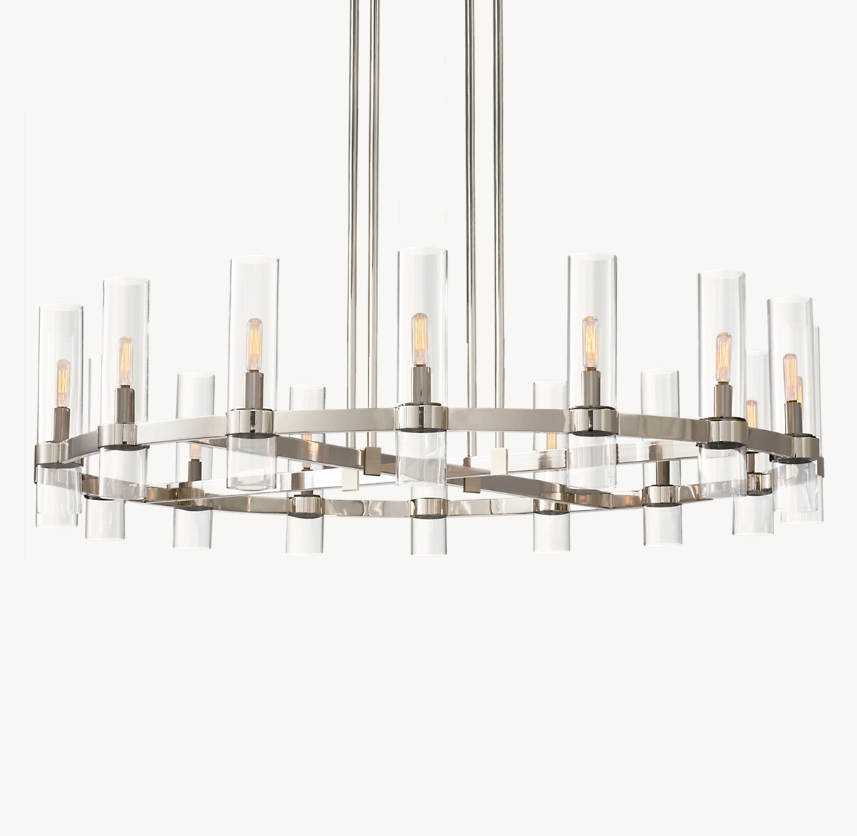RAVELLE ROUND CHANDELIER 48