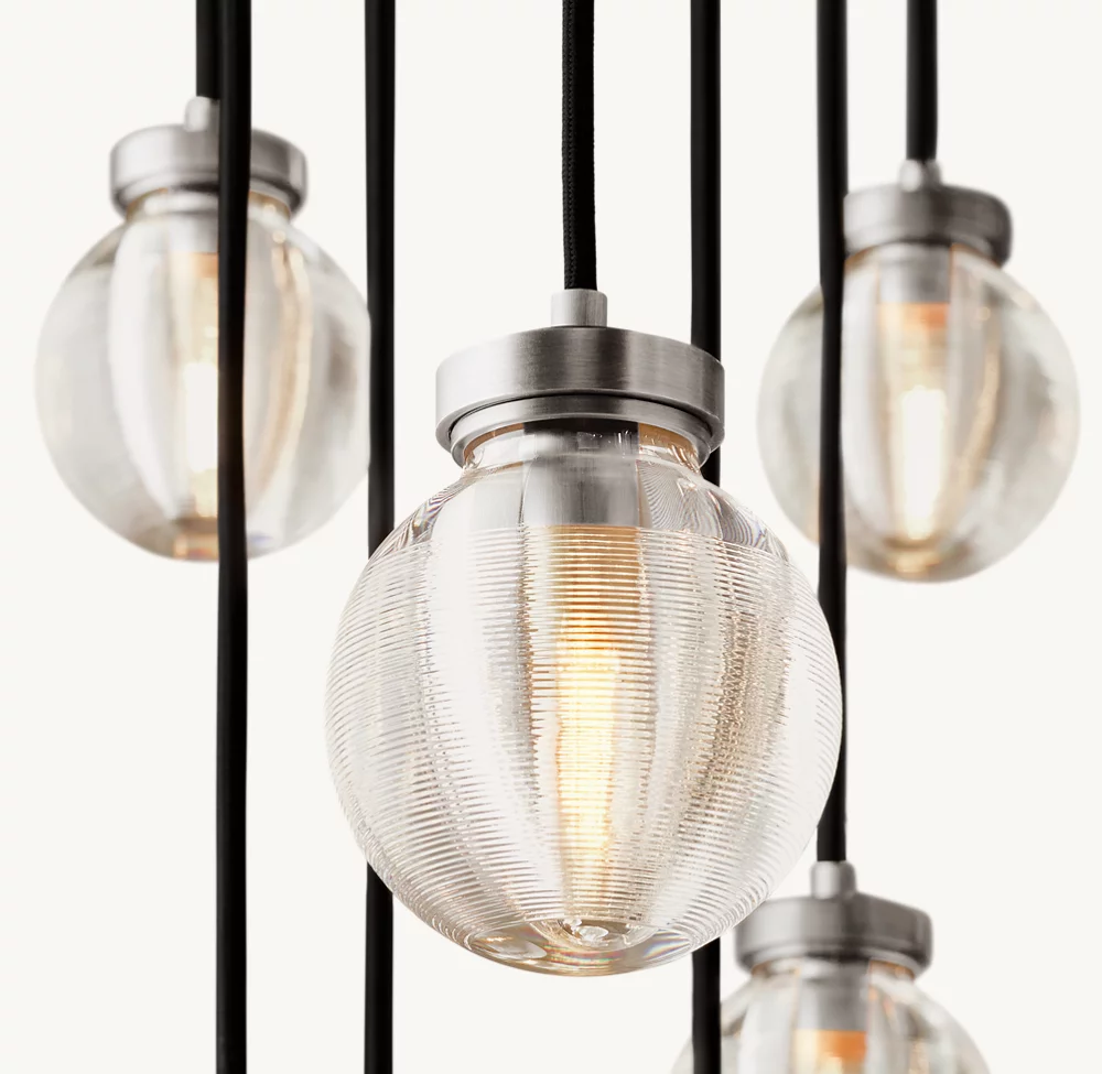 PEARL ROUND CHANDELIER 48