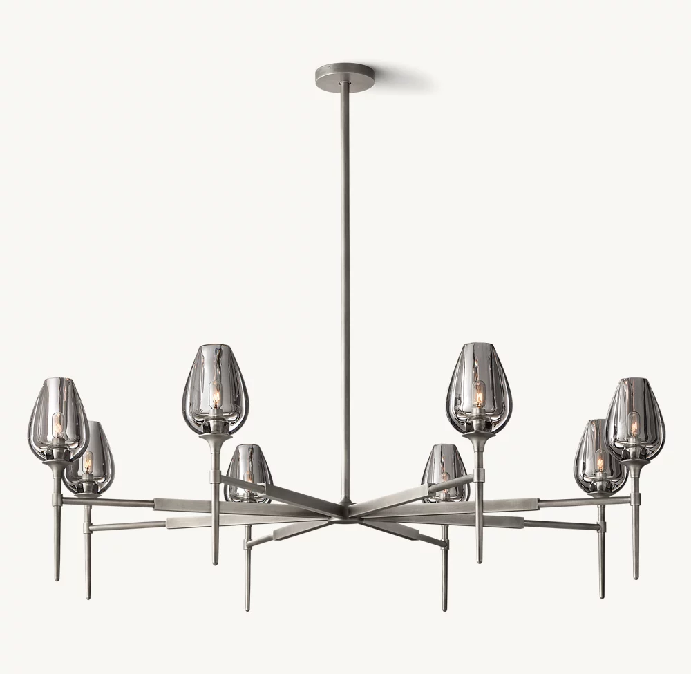TULIP ROUND CHANDELIER 54