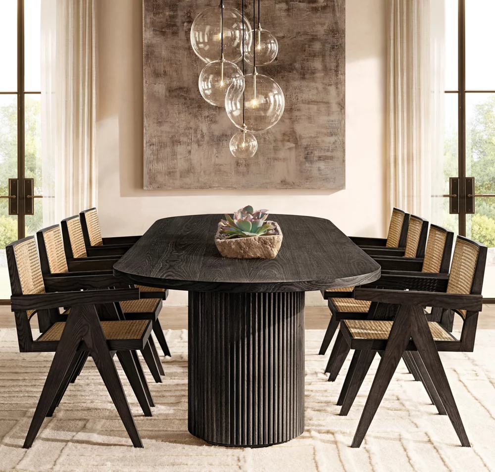 GLASS GLOBE MOBILE CLUSTER CHANDELIER 28