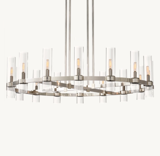 RAVELLE ROUND CHANDELIER 48