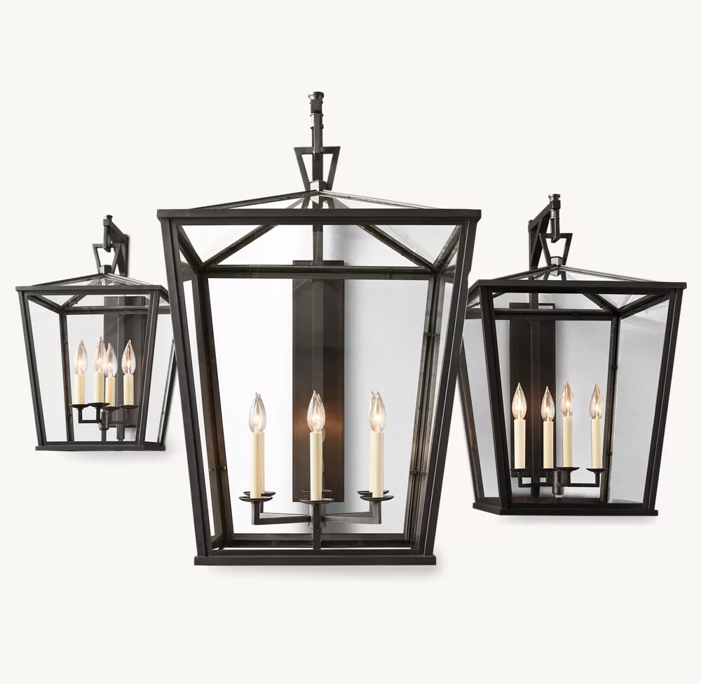 19TH C. ENGLISH OPENWORK OUTDOOR SCONCE 22