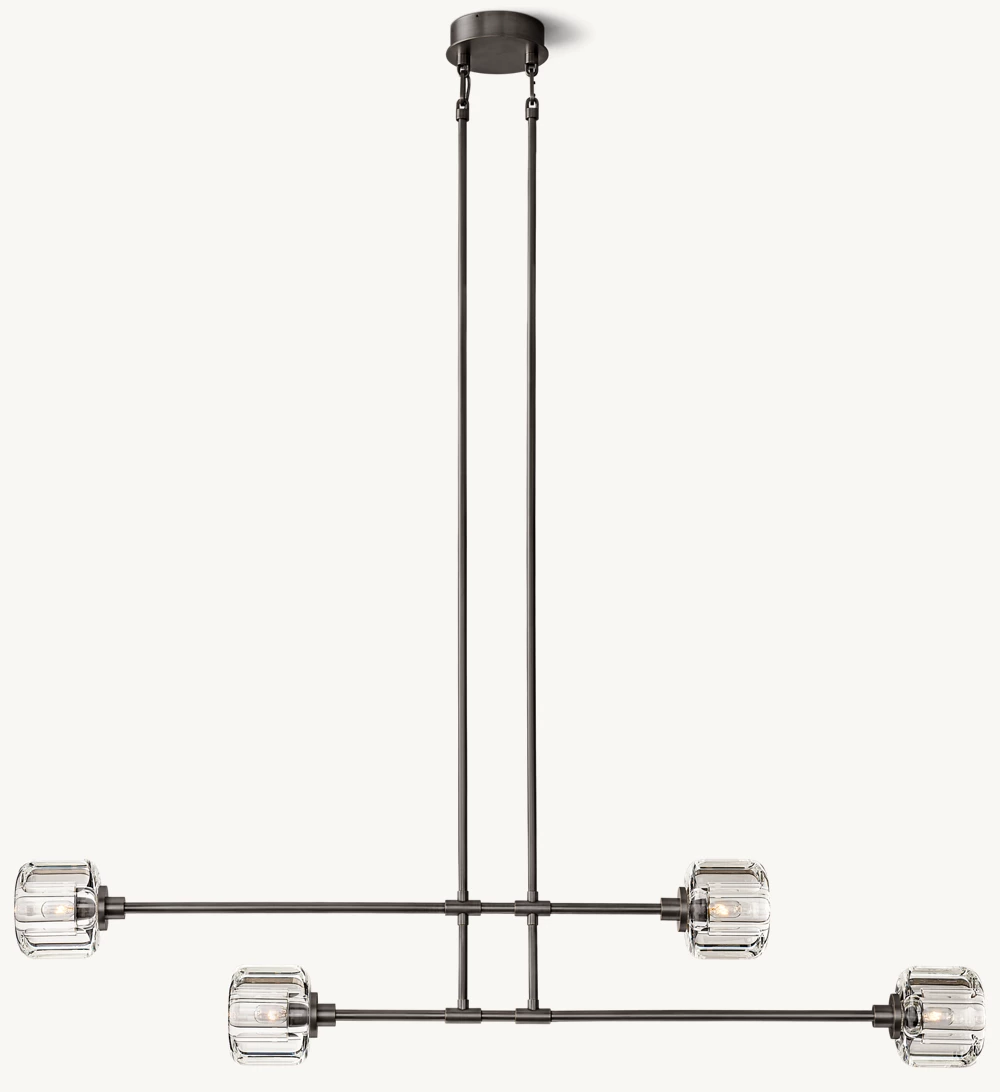 DEMARET MOBILE LINEAR CHANDELIER 54