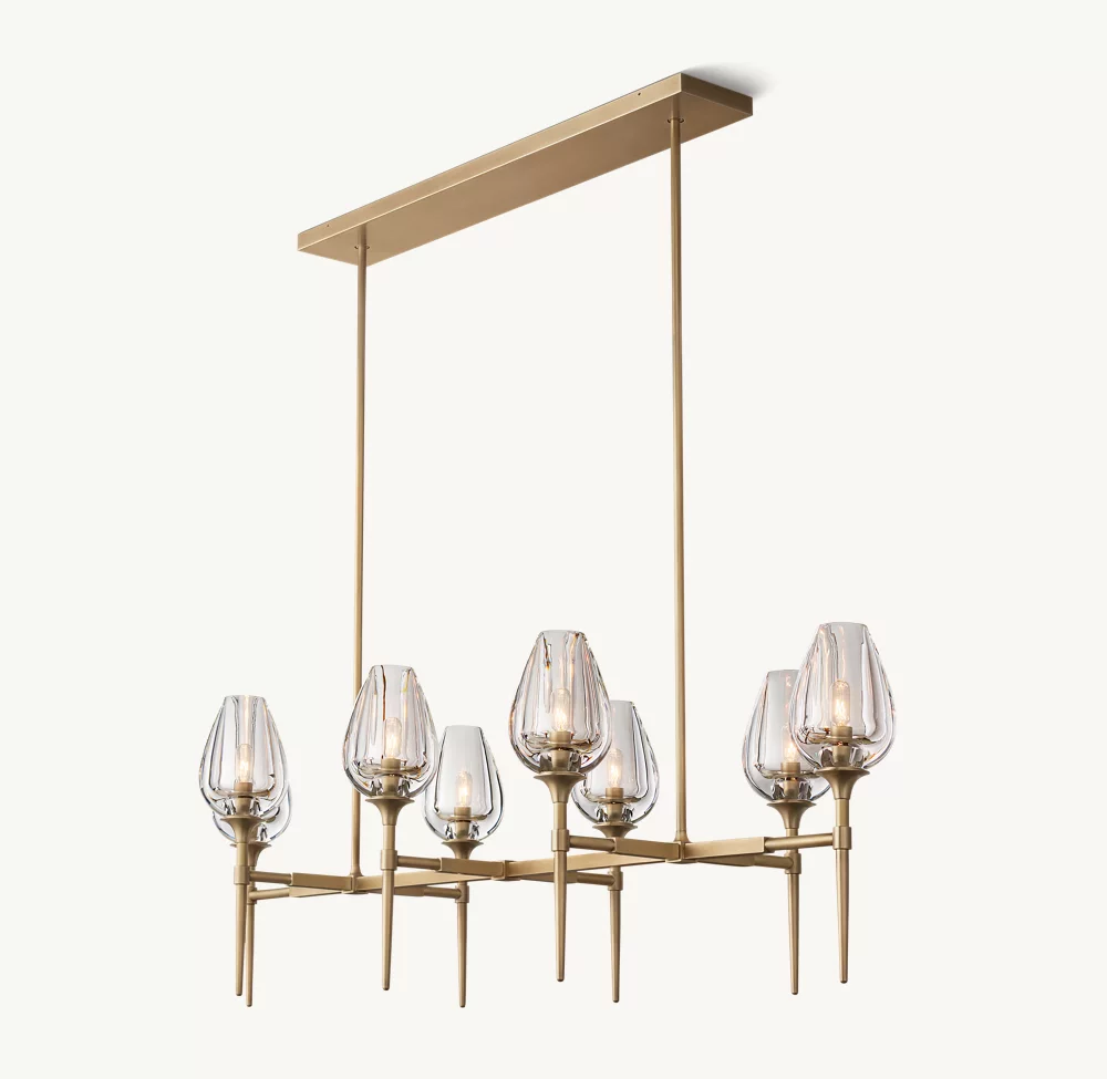 TULIP LINEAR CHANDELIER 52
