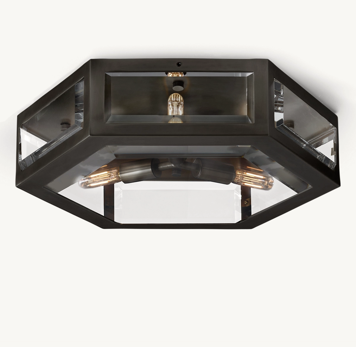 CHEVALIER FLUSHMOUNT - Bronze