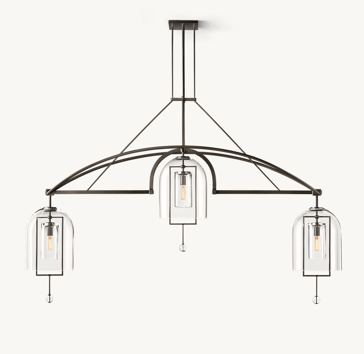 FULCRUM GRAND LINEAR CHANDELIER 85