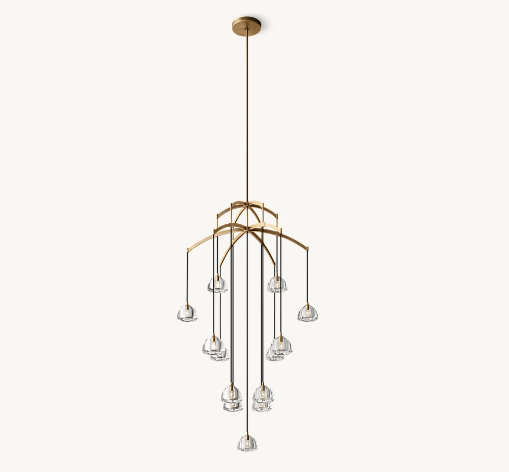 HEMISPHERE ROUND CHANDELIER 48