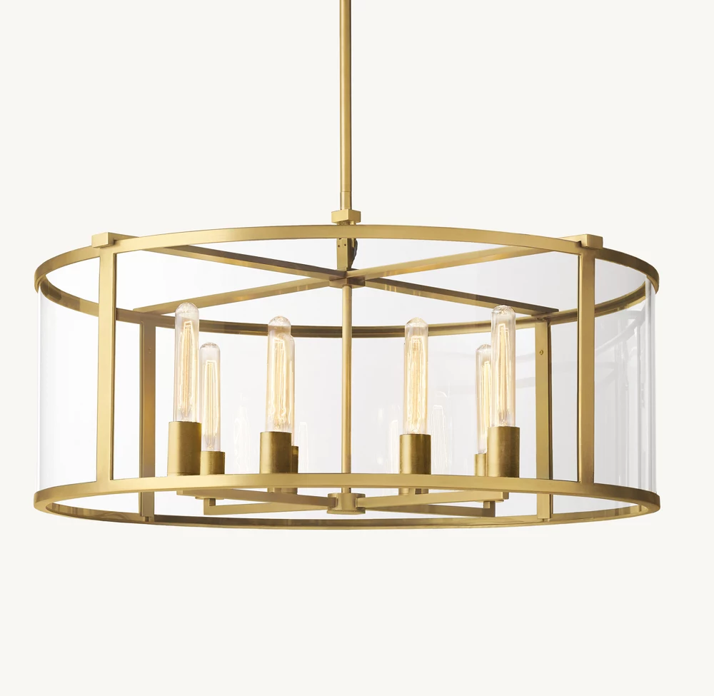 BECKMAN ROUND CHANDELIER 33