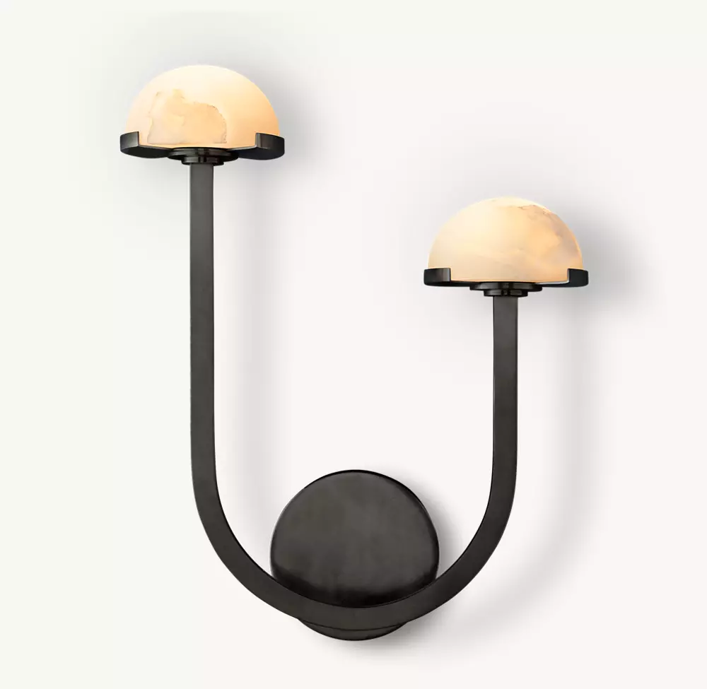 PEDRA DOUBLE SCONCE - RIGHT - Image 2