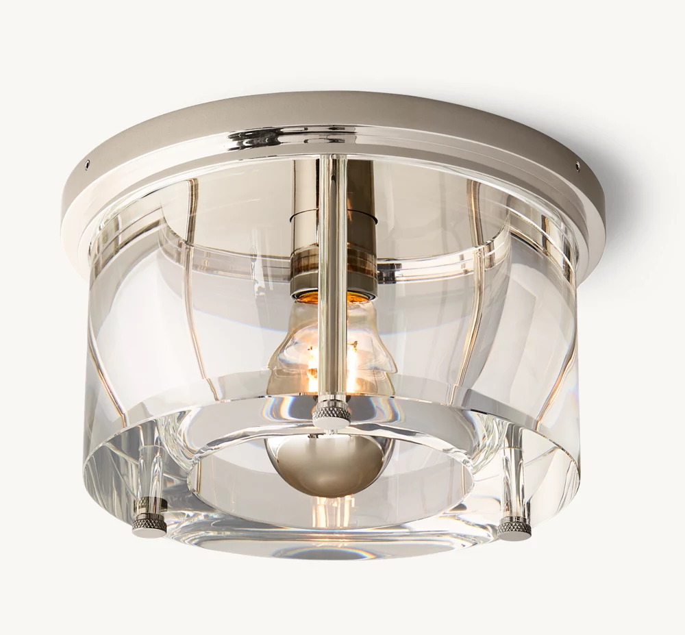 SAVILE ROUND FLUSHMOUNT - Image 2