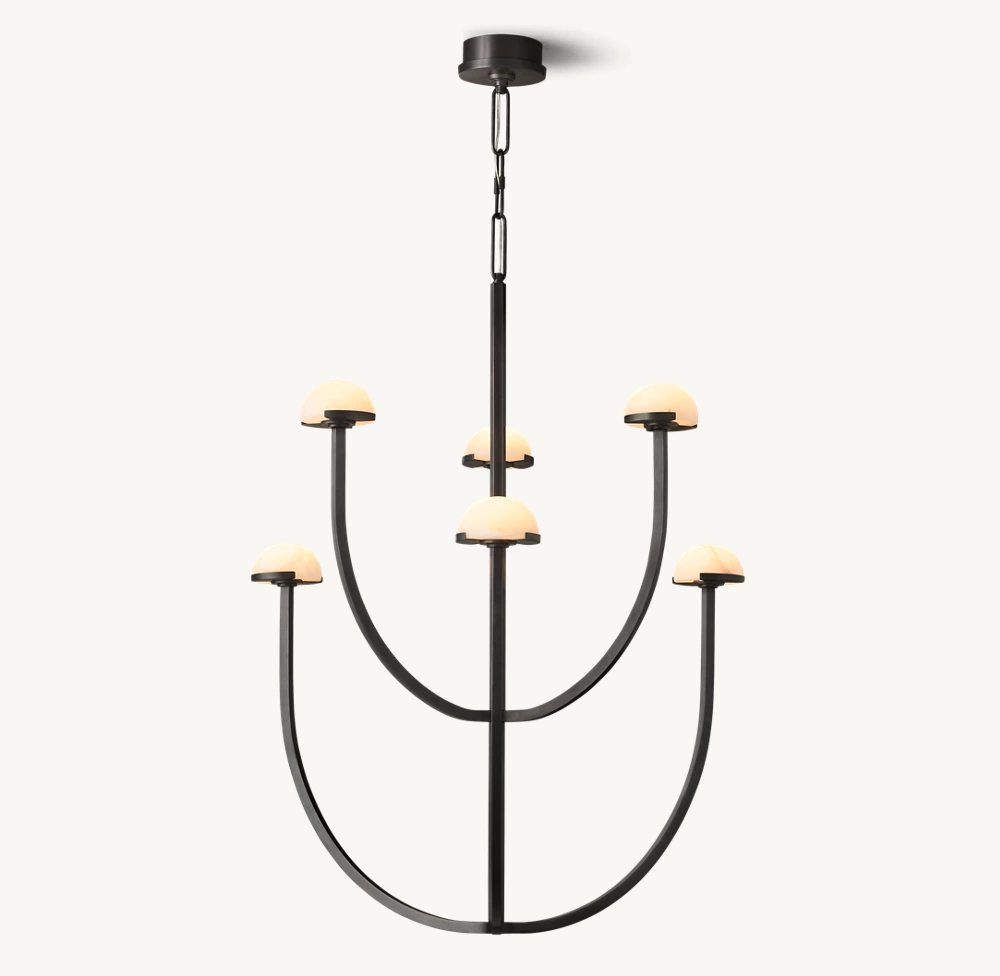 PEDRA ROUND CHANDELIER 32