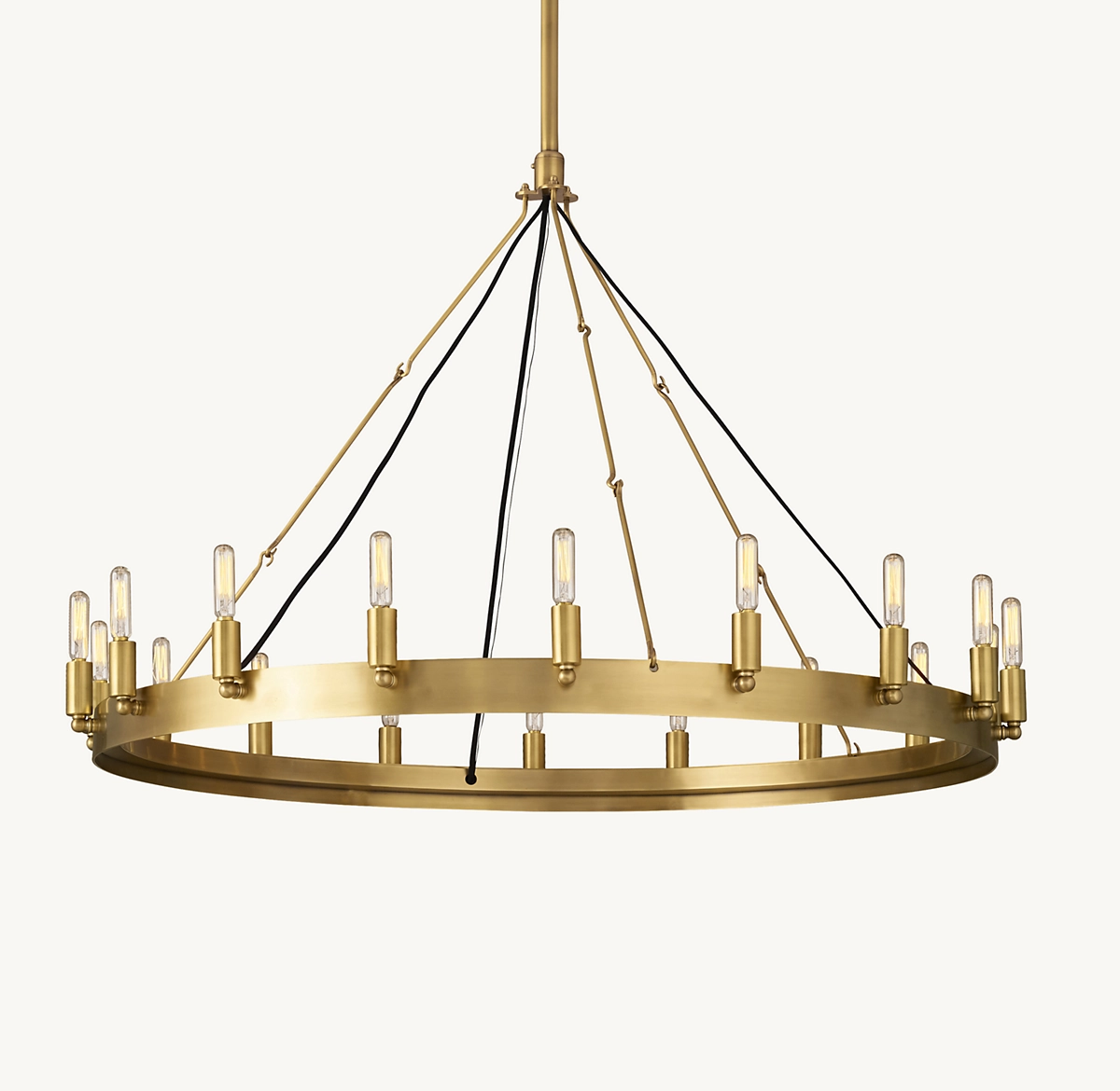 CAMINO VINTAGE FILAMENT ROUND CHANDELIER 38