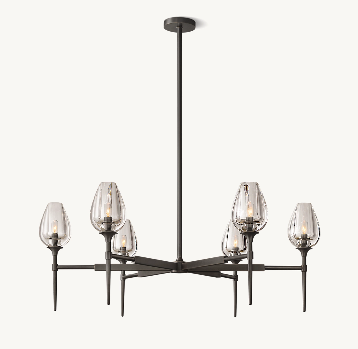 TULIP ROUND CHANDELIER 42