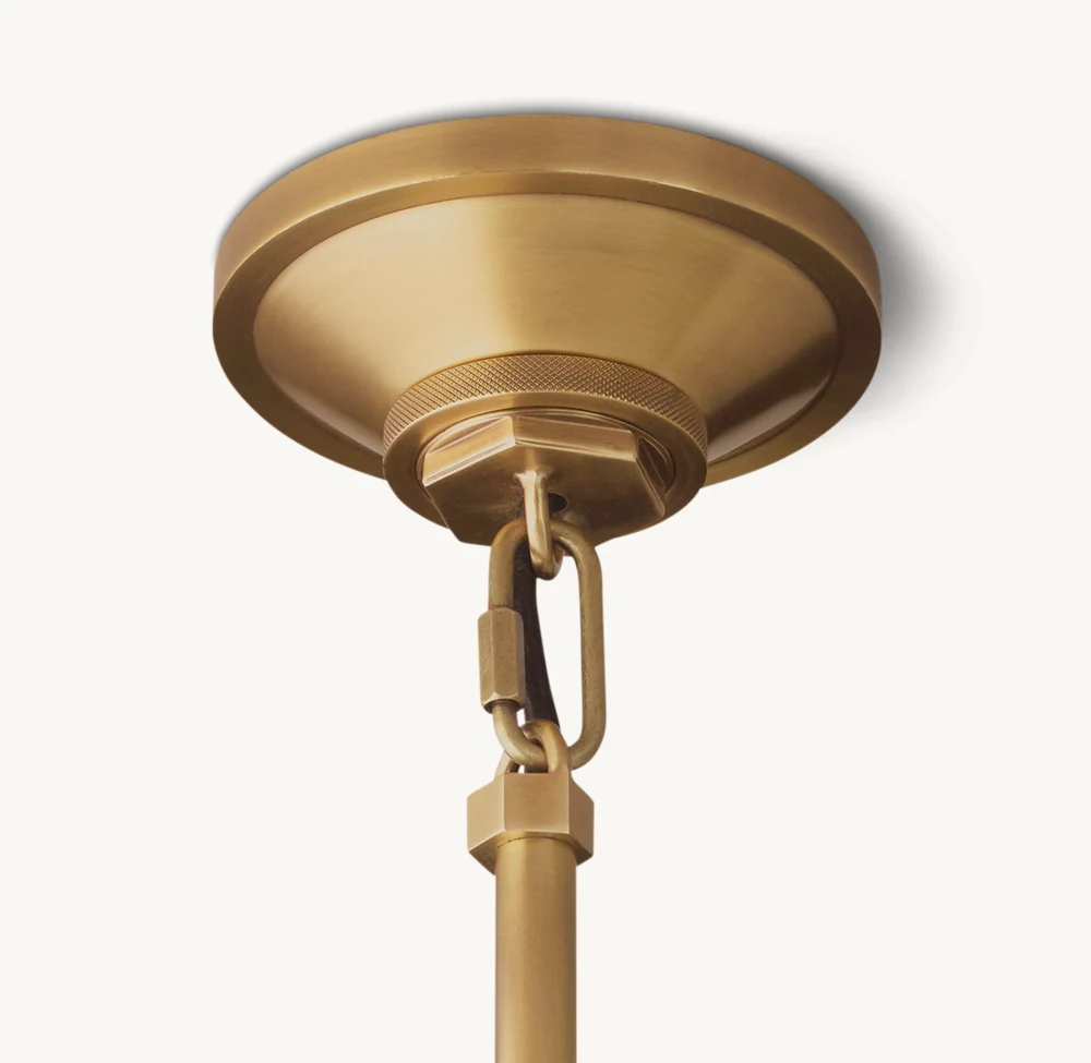 MACHINIST GLASS CYLINDER PENDANT - Image 5