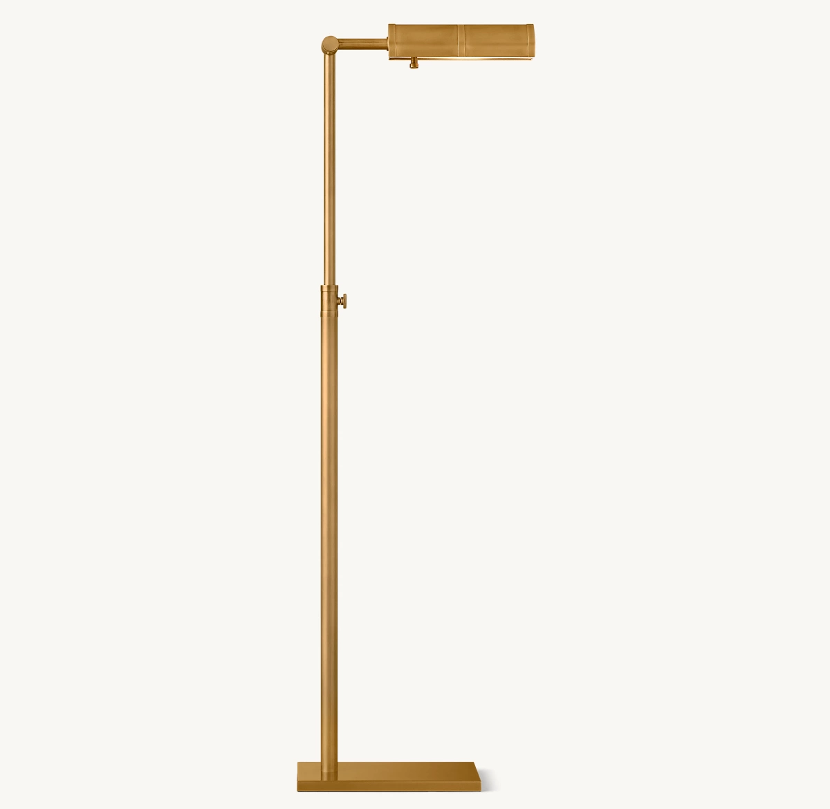 NORRIS TASK FLOOR LAMP - Lacquered Burnished Brass