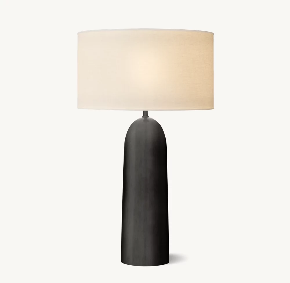 SAREZZO METAL TAPERED TABLE LAMP - Image 1
