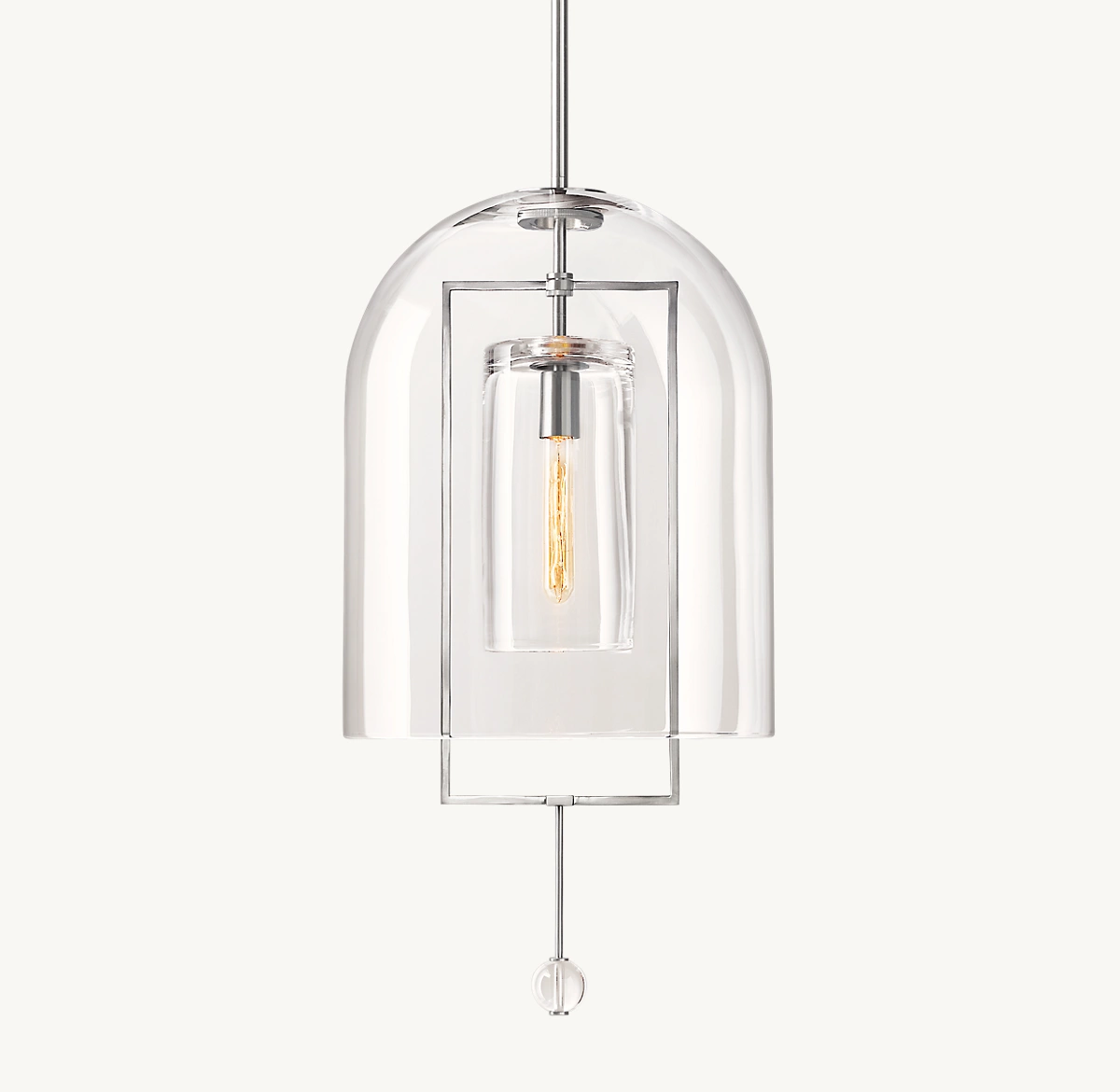 FULCRUM PENDANT - Satin Nickel