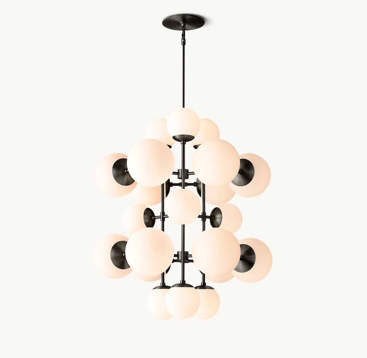 CIRQUE TALL CHANDELIER - Black