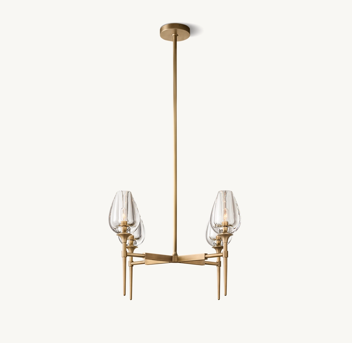 TULIP ROUND CHANDELIER 27