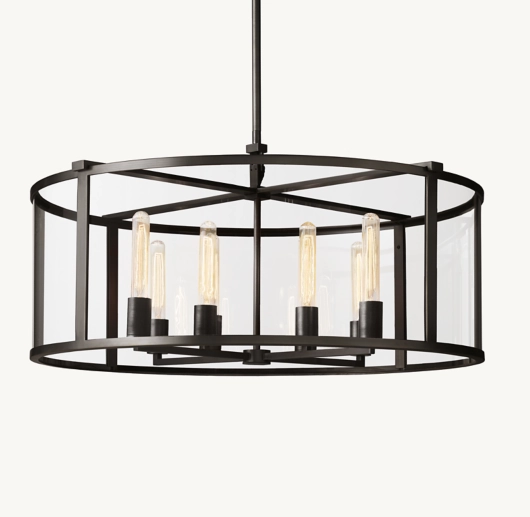 BECKMAN ROUND CHANDELIER 33